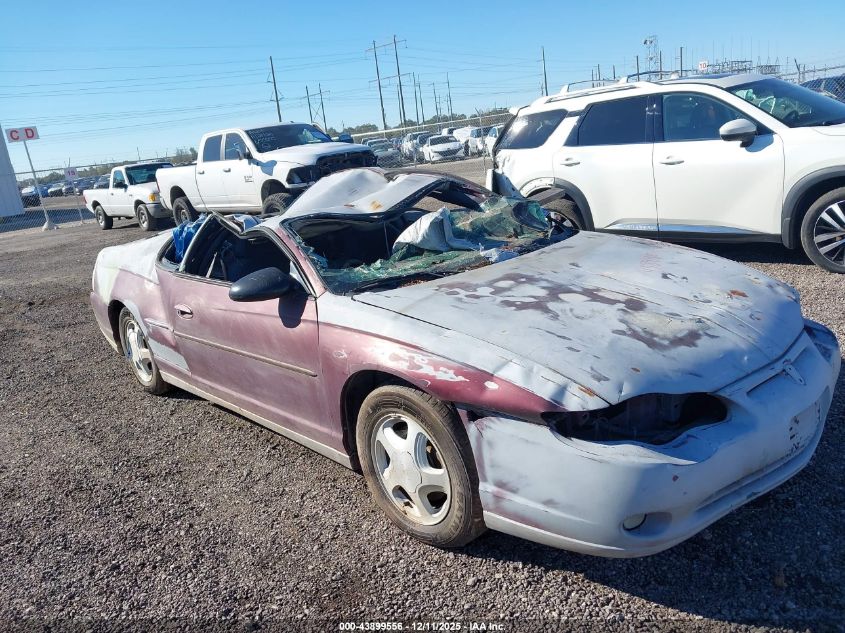 2002 Chevrolet Monte Carlo Ss VIN: 2G1WX15K529364759 Lot: 43899556