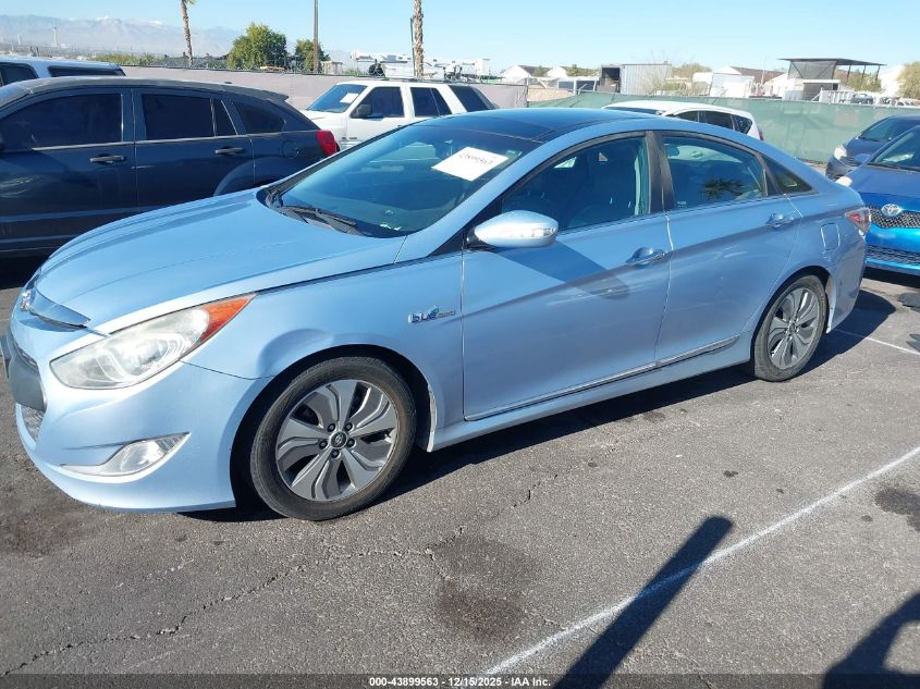 2013 Hyundai Sonata Hybrid Limited VIN: KMHEC4A40DA064685 Lot: 43899563