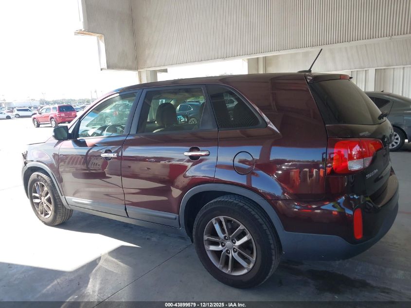 2015 Kia Sorento Lx VIN: 5XYKT3A65FG625081 Lot: 43899579