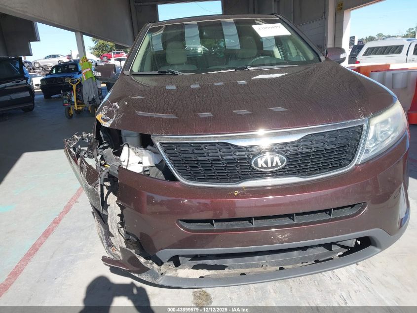 2015 Kia Sorento Lx VIN: 5XYKT3A65FG625081 Lot: 43899579