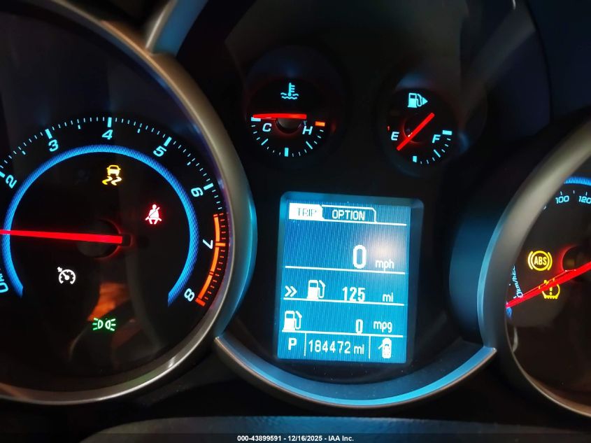 2014 Chevrolet Cruze 1Lt Auto VIN: 1G1PC5SB8E7303911 Lot: 43899591