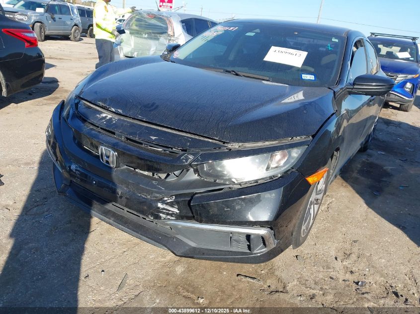 2019 Honda Civic Lx VIN: 19XFC2F67KE044936 Lot: 43899612