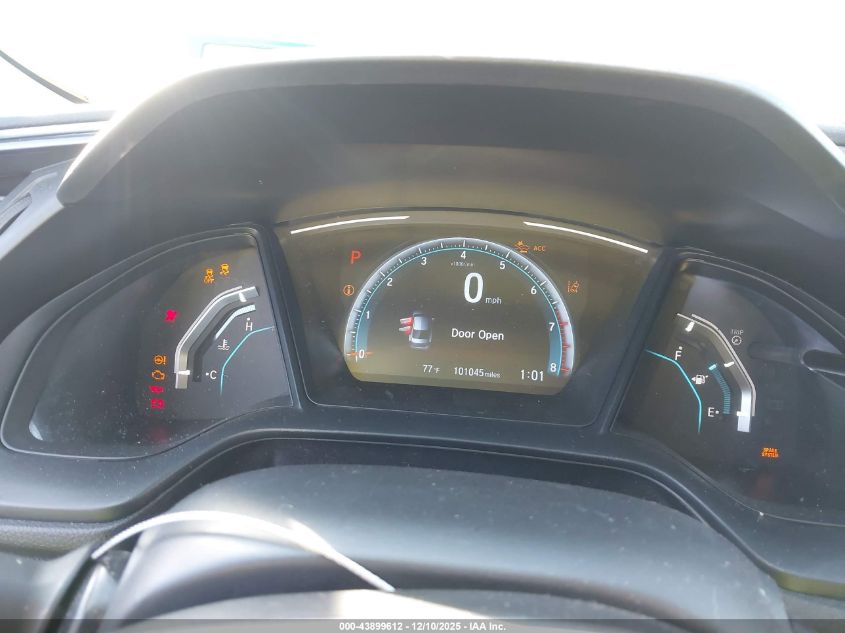 2019 Honda Civic Lx VIN: 19XFC2F67KE044936 Lot: 43899612