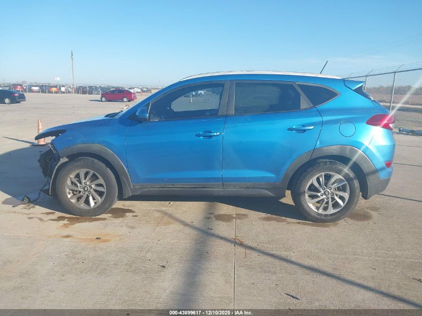 2016 Hyundai Tucson Se VIN: KM8J33A47GU154556 Lot: 43899617