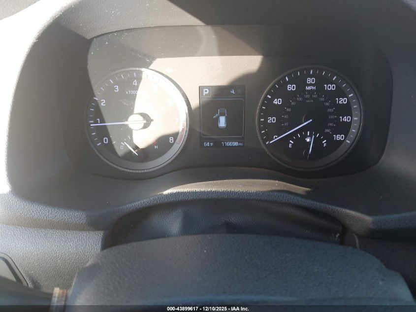 2016 Hyundai Tucson Se VIN: KM8J33A47GU154556 Lot: 43899617