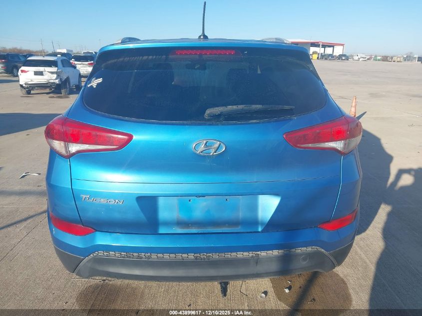 2016 Hyundai Tucson Se VIN: KM8J33A47GU154556 Lot: 43899617