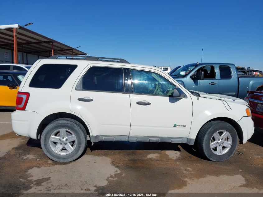 2011 Ford Escape Hybrid VIN: 1FMCU4K31BKA50618 Lot: 43899635