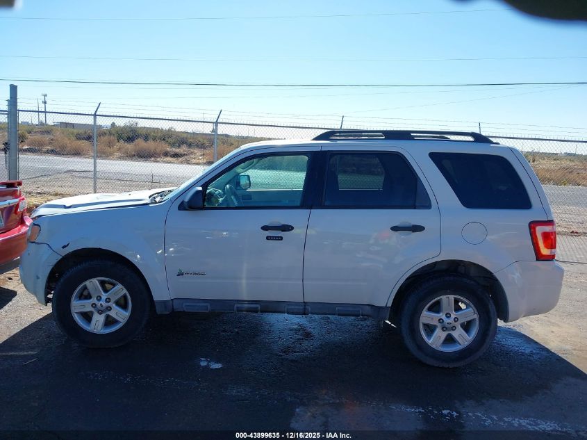 2011 Ford Escape Hybrid VIN: 1FMCU4K31BKA50618 Lot: 43899635
