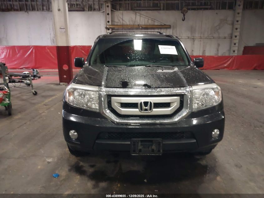 2011 Honda Pilot Ex-L VIN: 5FNYF4H57BB029492 Lot: 43899655