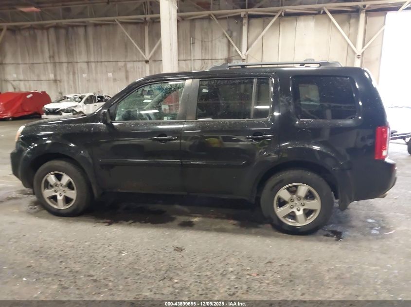 2011 Honda Pilot Ex-L VIN: 5FNYF4H57BB029492 Lot: 43899655