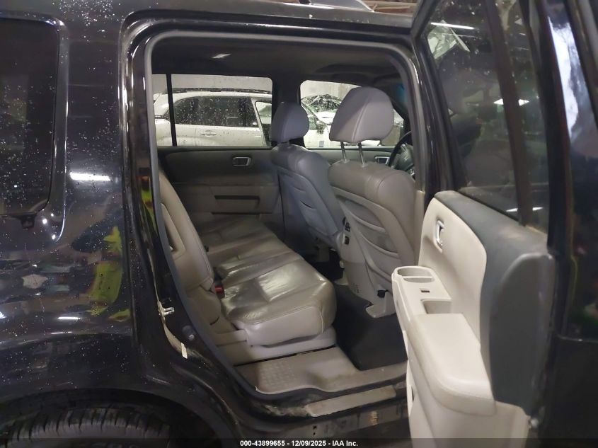 2011 Honda Pilot Ex-L VIN: 5FNYF4H57BB029492 Lot: 43899655