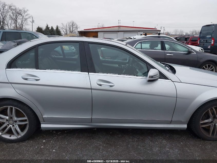 2014 Mercedes-Benz C 300 Sport 4Matic VIN: WDDGF8AB9EG158868 Lot: 43899683