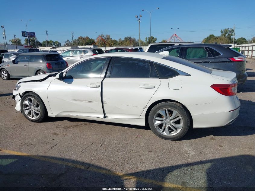 2018 Honda Accord Lx VIN: 1HGCV1F12JA091600 Lot: 43899685