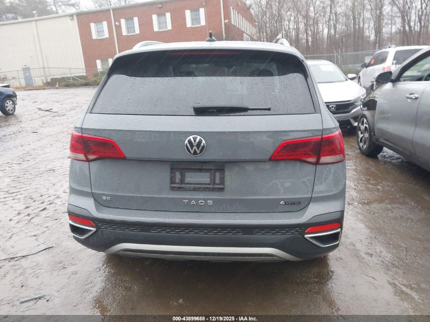 2022 Volkswagen Taos 1.5T Se VIN: 3VVPX7B27NM036078 Lot: 43899688