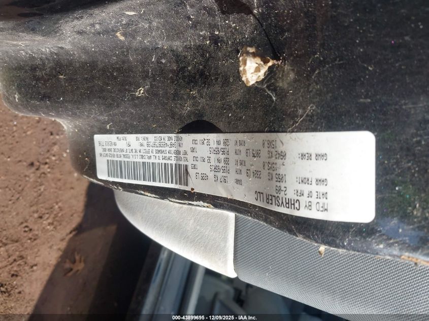 2009 Chrysler Pt Cruiser Lx VIN: 3A8FY48939T587199 Lot: 43899695