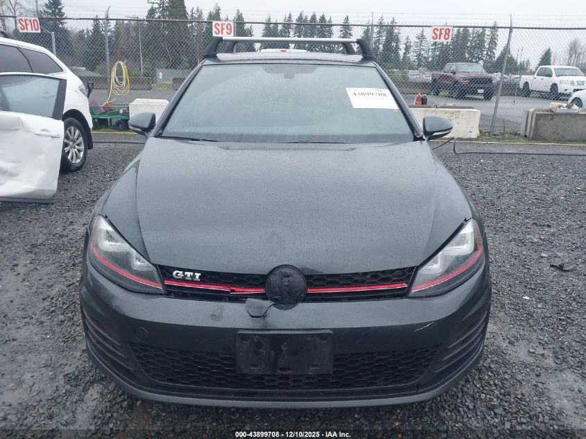 2015 Volkswagen Golf Gti 2.0T Se 4-Door VIN: 3VW4T7AUXFM069994 Lot: 43899708