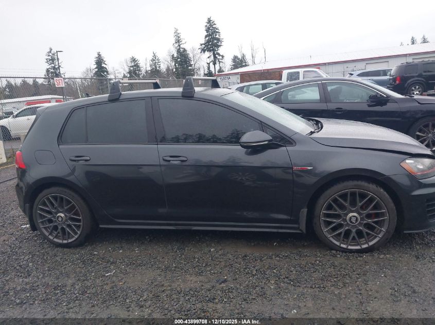 2015 Volkswagen Golf Gti 2.0T Se 4-Door VIN: 3VW4T7AUXFM069994 Lot: 43899708
