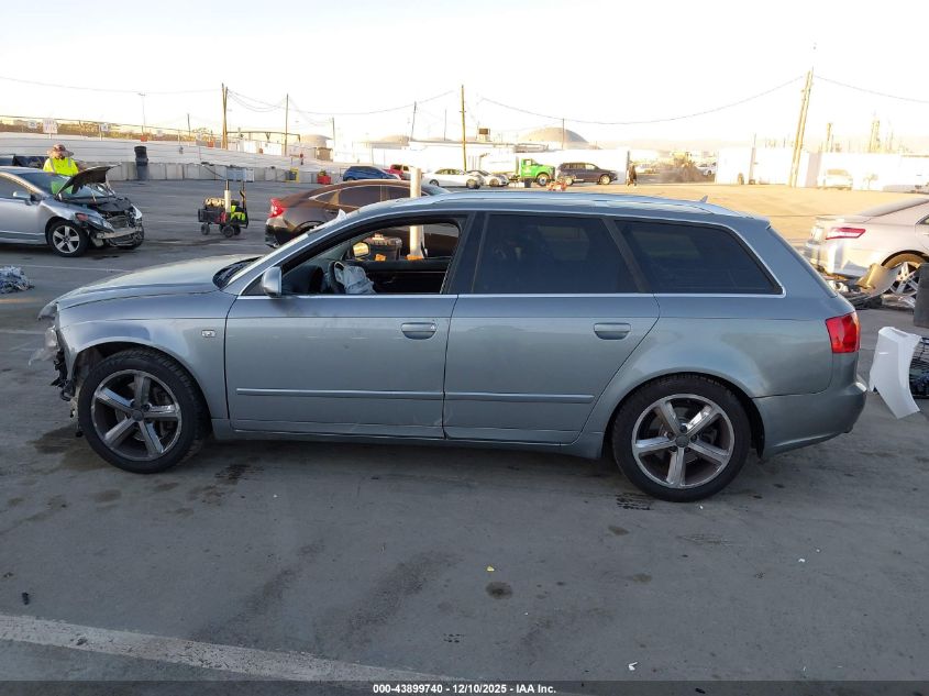 2007 Audi A4 3.2 Avant VIN: WAUKH78E47A122517 Lot: 43899740