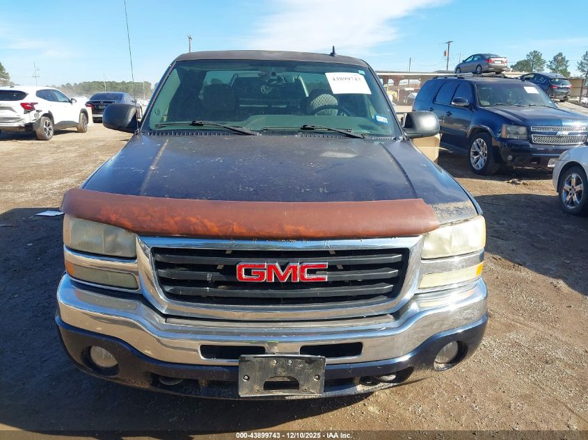 2006 GMC Sierra 1500 Sle2 VIN: 1GTEC19Z26Z110640 Lot: 43899743
