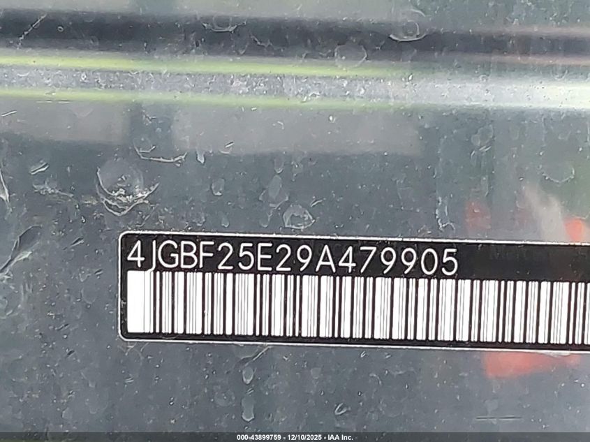 2009 Mercedes-Benz Gl 320 Bluetec 4Matic VIN: 4JGBF25E29A479905 Lot: 43899759