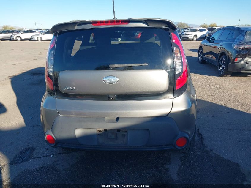 2014 Kia Soul + VIN: KNDJP3A58E7048159 Lot: 43899770