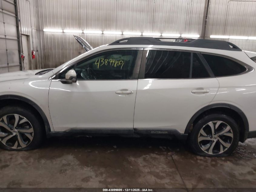 2021 Subaru Outback Limited VIN: 4S4BTANC8M3200360 Lot: 43899809