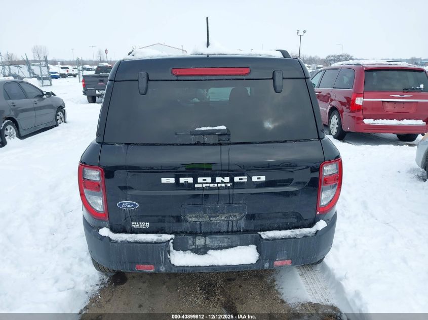 2021 Ford Bronco Sport Big Bend VIN: 3FMCR9B60MRB25543 Lot: 43899812