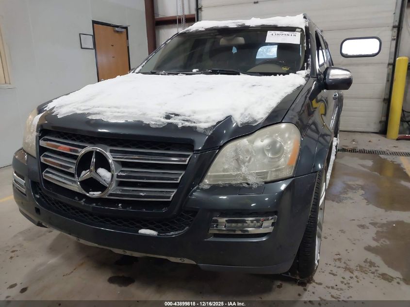 2010 Mercedes-Benz Gl 550 4Matic VIN: 4JGBF8GE0AA589260 Lot: 43899818