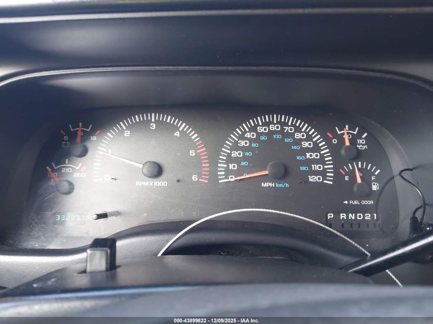 1999 Dodge Durango VIN: 1B4HS28Y2XF558746 Lot: 43899822