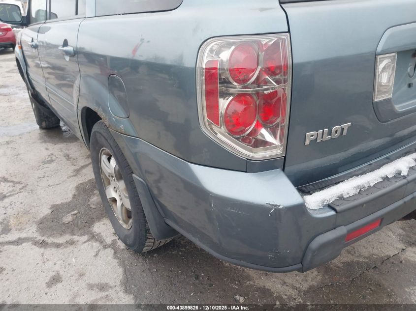 2007 Honda Pilot Ex-L VIN: 2HKYF18797H503886 Lot: 43899826