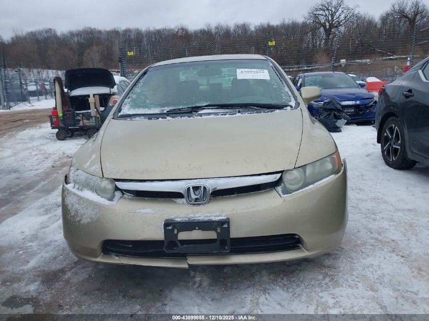 2007 Honda Civic Lx VIN: 1HGFA16537L113998 Lot: 43899855