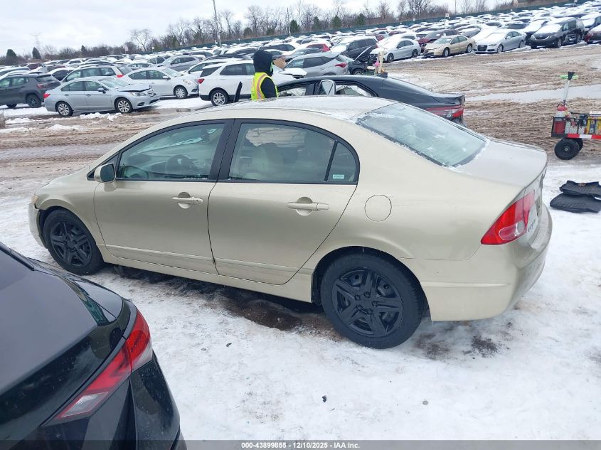 2007 Honda Civic Lx VIN: 1HGFA16537L113998 Lot: 43899855