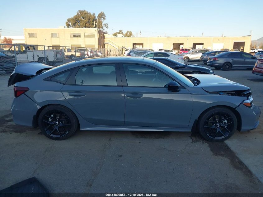 2025 Honda Civic Hybrid Sport/Sport Touring VIN: 2HGFE4F83SH341408 Lot: 43899857