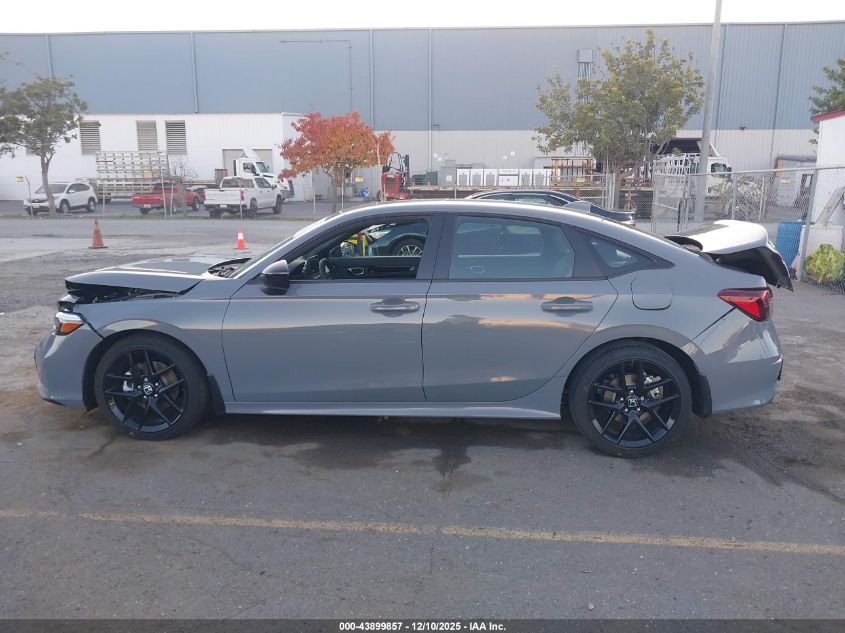 2025 Honda Civic Hybrid Sport/Sport Touring VIN: 2HGFE4F83SH341408 Lot: 43899857