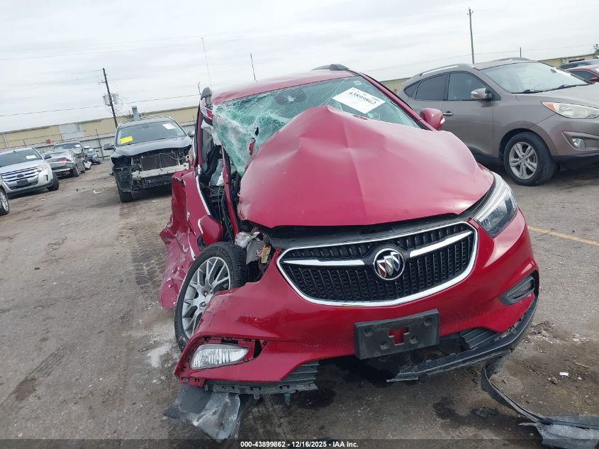 2018 Buick Encore Sport Touring VIN: KL4CJ1SB6JB665399 Lot: 43899862