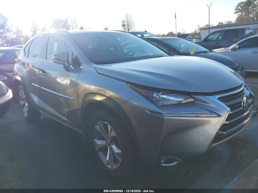 2017 Lexus Nx 200T VIN: JTJBARBZ8H2146259 Lot: 43899868