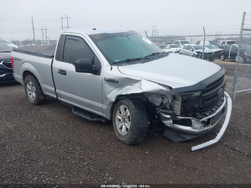 2019 Ford F-150 Xl VIN: 1FTMF1CB9KKC18528 Lot: 43899880