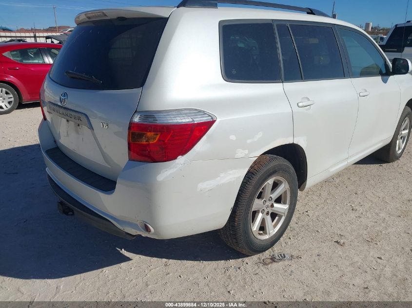 2008 Toyota Highlander VIN: JTEDS41A382048372 Lot: 43899884