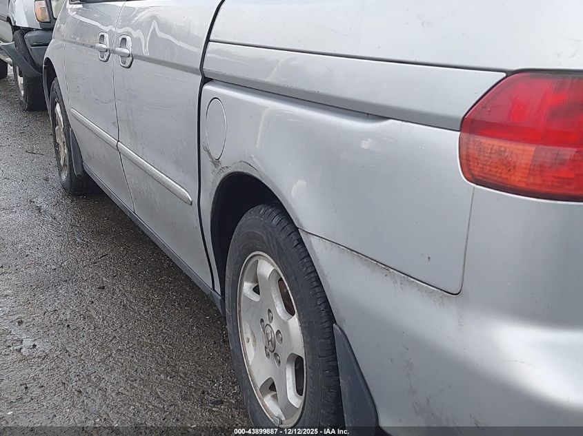 2001 Honda Odyssey Ex VIN: 2HKRL18641H536757 Lot: 43899887