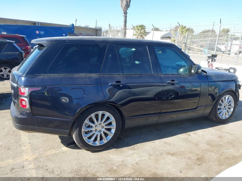 2020 Land Rover Range Rover Hse VIN: SALGS2RU8LA403337 Lot: 43899901