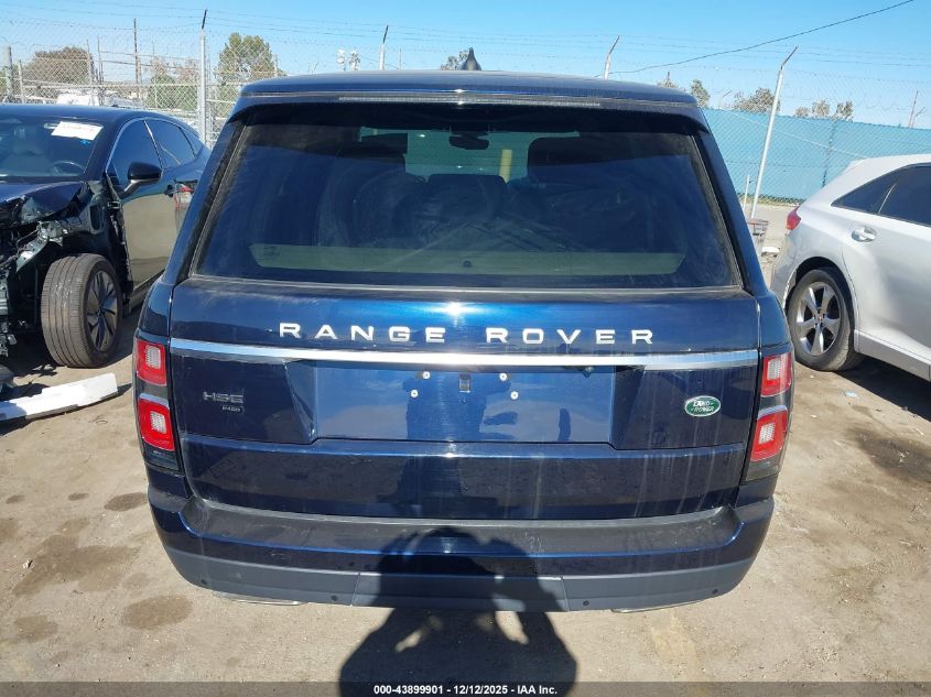 2020 Land Rover Range Rover Hse VIN: SALGS2RU8LA403337 Lot: 43899901