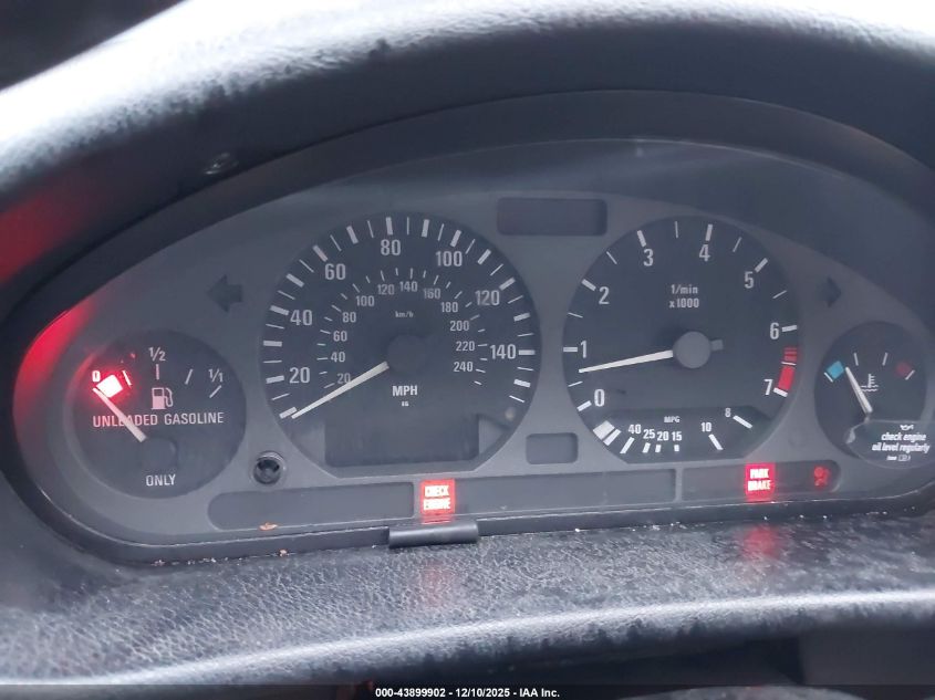 1999 BMW 328Ic VIN: WBABK733XXET67130 Lot: 43899902