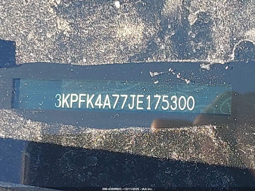 2018 Kia Forte Lx VIN: 3KPFK4A77JE175300 Lot: 43899923