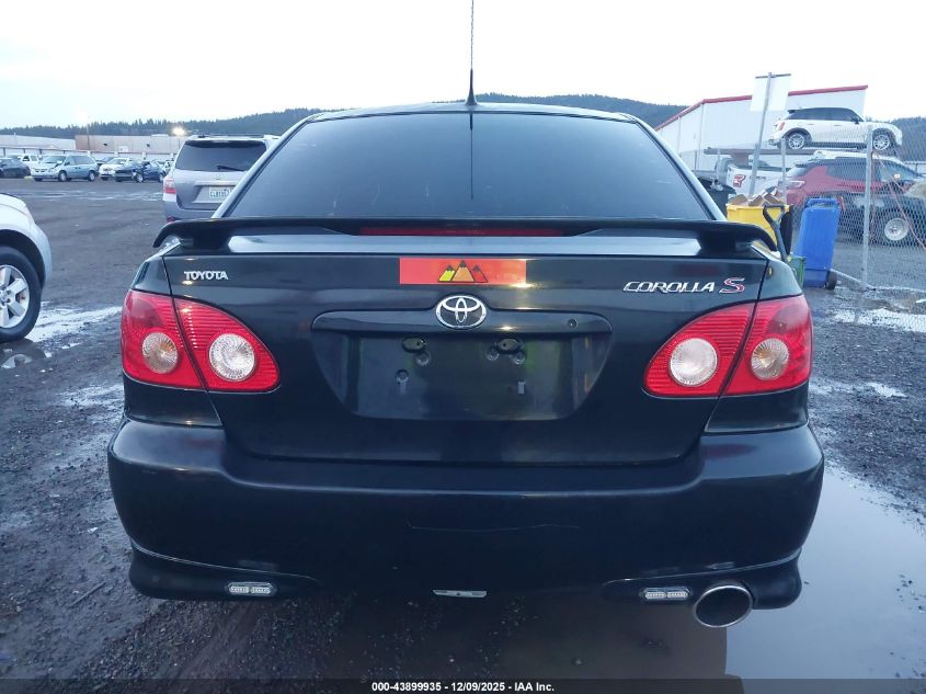 2006 Toyota Corolla S VIN: 1NXBR32E56Z660153 Lot: 43899935