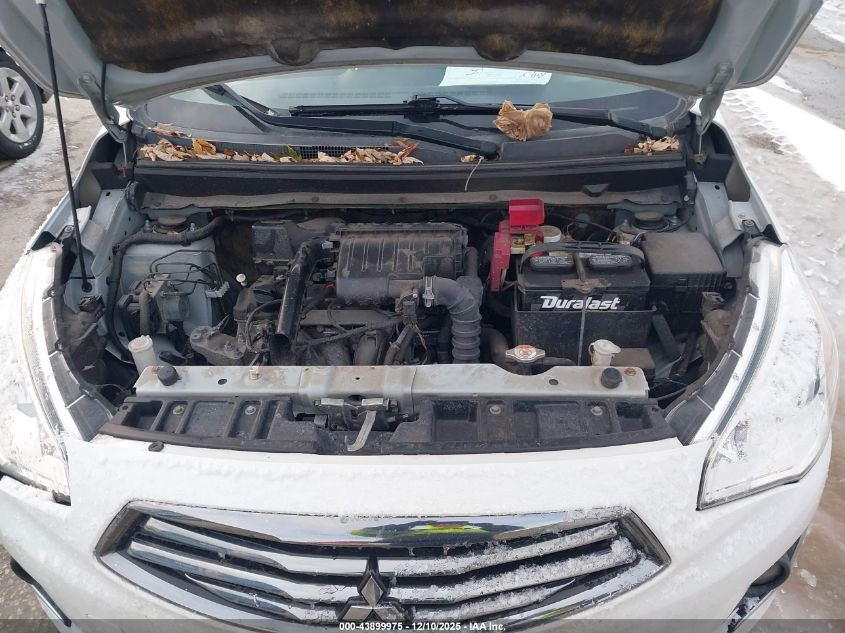 2018 Mitsubishi Mirage G4 Se VIN: ML32F4FJ1JHF06685 Lot: 43899975