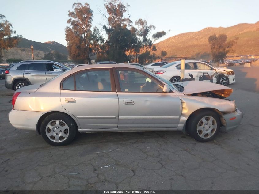 2003 Hyundai Elantra Gls/Gt VIN: KMHDN45D63U563715 Lot: 43899983