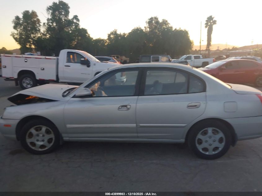 2003 Hyundai Elantra Gls/Gt VIN: KMHDN45D63U563715 Lot: 43899983