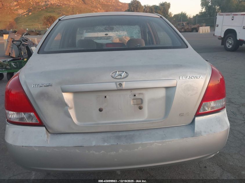 2003 Hyundai Elantra Gls/Gt VIN: KMHDN45D63U563715 Lot: 43899983