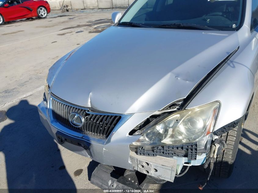 2009 Lexus Is 250 VIN: JTHBK262692087720 Lot: 43899997