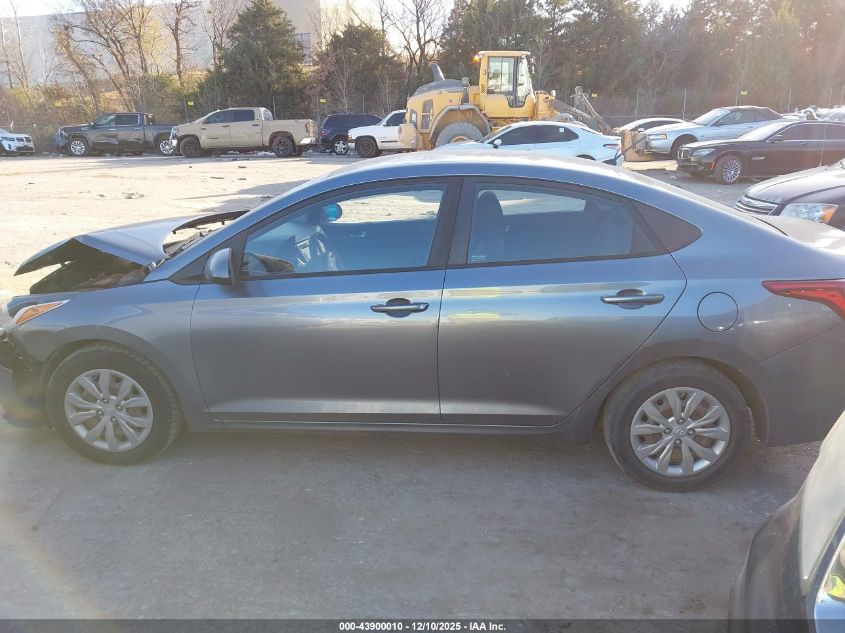 2018 Hyundai Accent Se VIN: 3KPC24A3XJE033412 Lot: 43900010